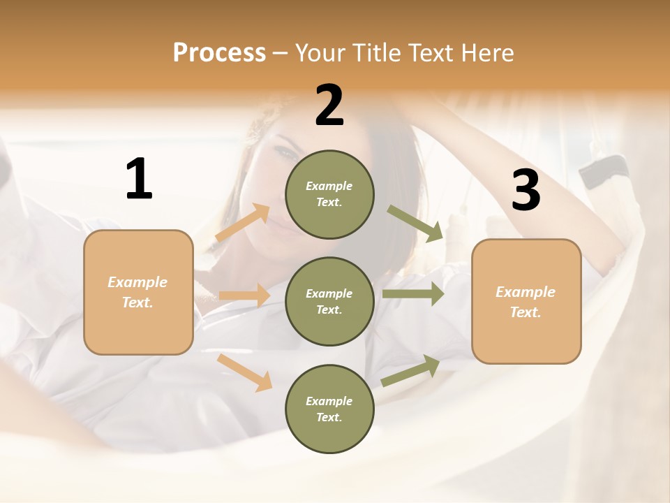 Attractive Femininity Youthful PowerPoint Template