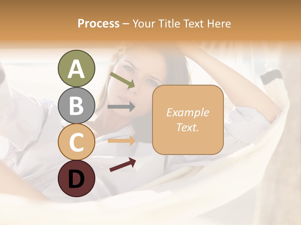 Attractive Femininity Youthful PowerPoint Template