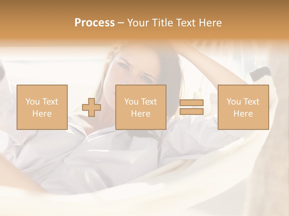 Attractive Femininity Youthful PowerPoint Template