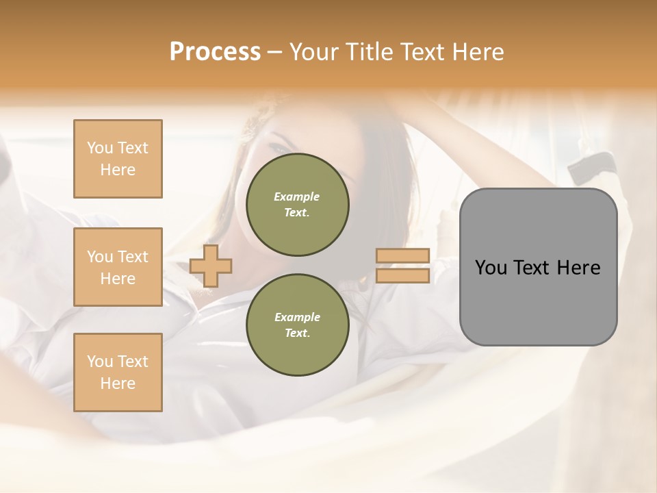 Attractive Femininity Youthful PowerPoint Template