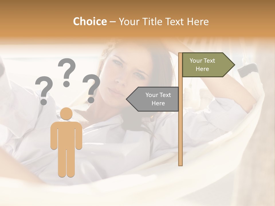 Attractive Femininity Youthful PowerPoint Template