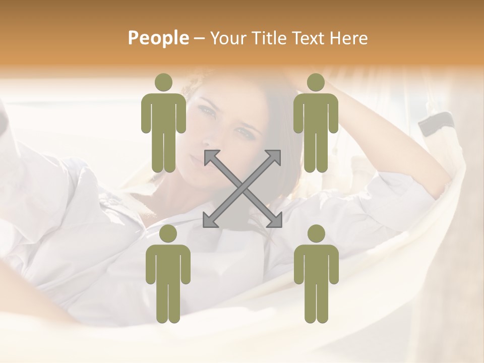 Attractive Femininity Youthful PowerPoint Template