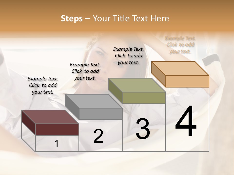 Attractive Femininity Youthful PowerPoint Template