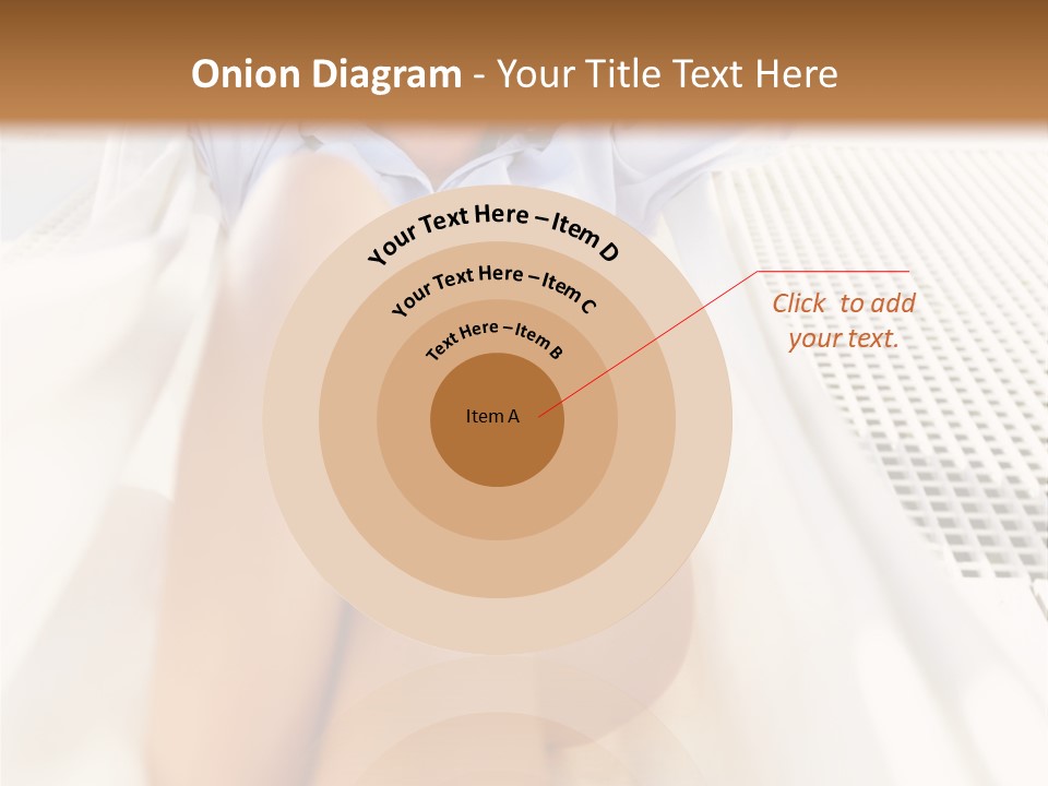 Girl Brunette Sensuality PowerPoint Template