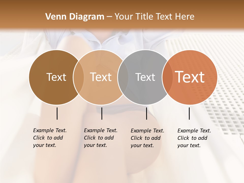 Girl Brunette Sensuality PowerPoint Template