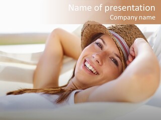 Hammock Authentic Portrait PowerPoint Template