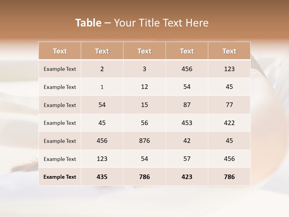 Hammock Authentic Portrait PowerPoint Template