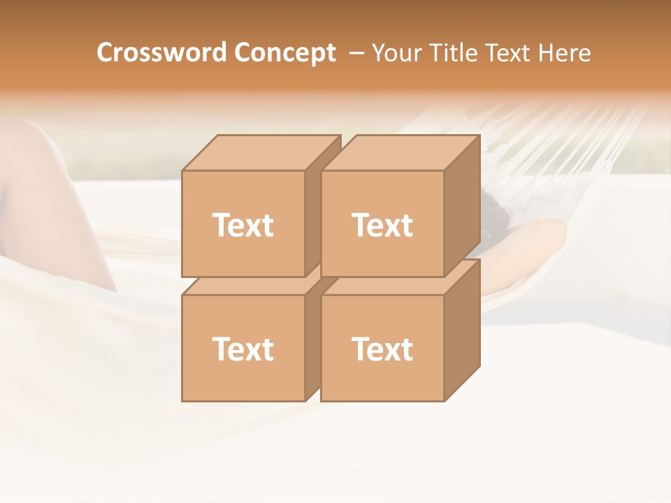 Caucasian Woman Women PowerPoint Template