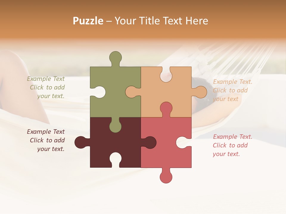 Caucasian Woman Women PowerPoint Template