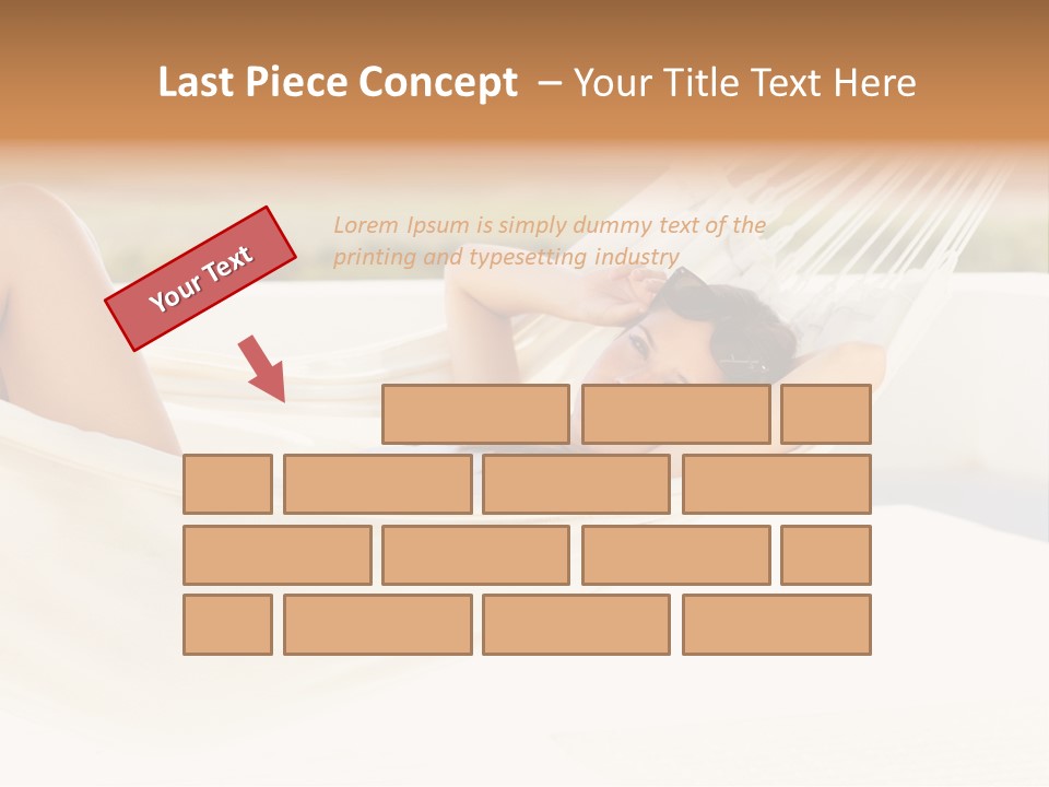 Caucasian Woman Women PowerPoint Template