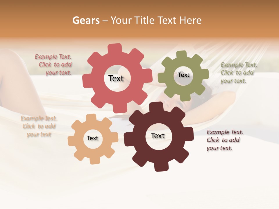 Caucasian Woman Women PowerPoint Template