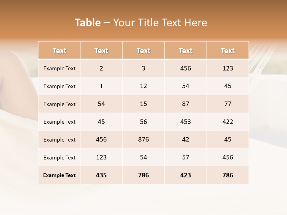 Caucasian Woman Women PowerPoint Template