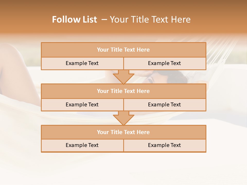 Caucasian Woman Women PowerPoint Template