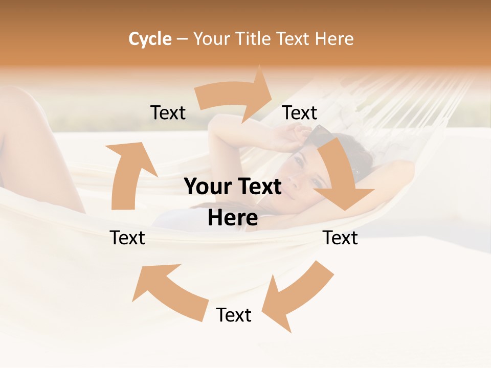 Caucasian Woman Women PowerPoint Template