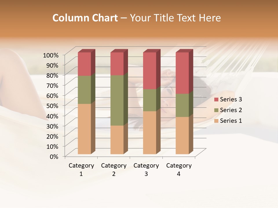Caucasian Woman Women PowerPoint Template
