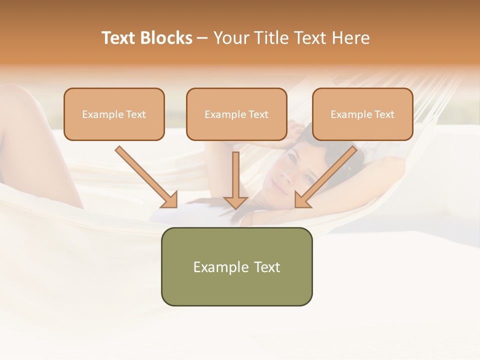 Caucasian Woman Women PowerPoint Template