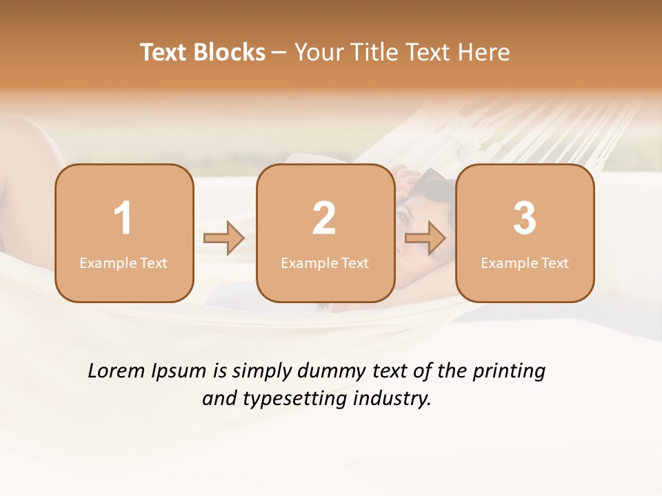 Caucasian Woman Women PowerPoint Template