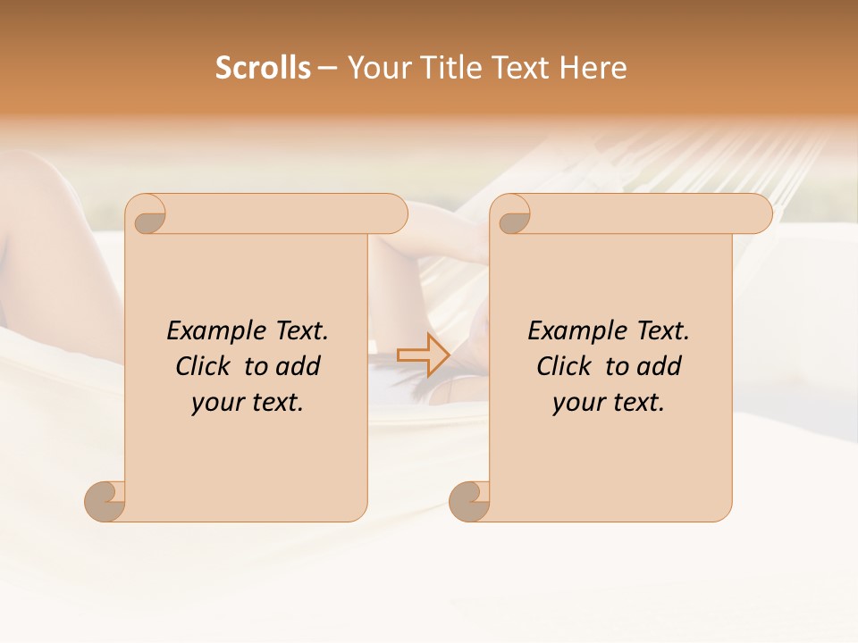 Caucasian Woman Women PowerPoint Template