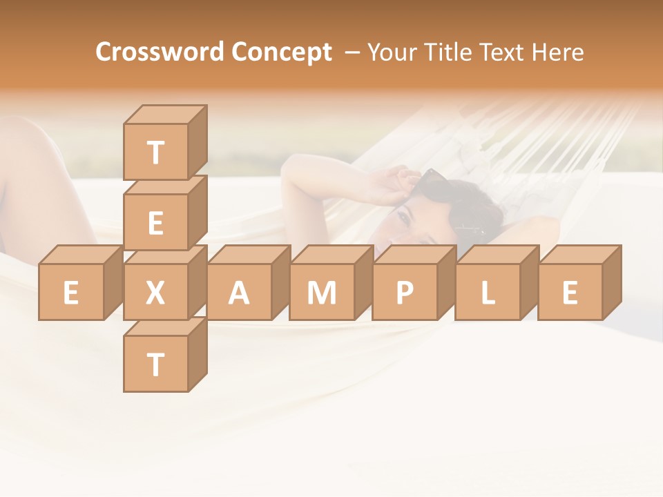 Caucasian Woman Women PowerPoint Template