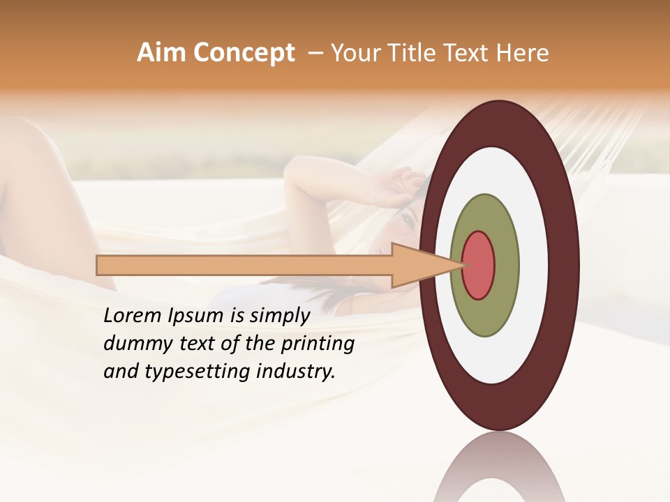 Caucasian Woman Women PowerPoint Template