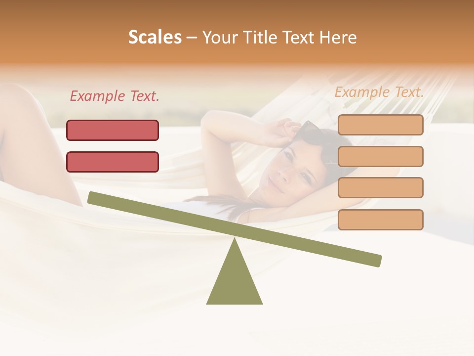 Caucasian Woman Women PowerPoint Template