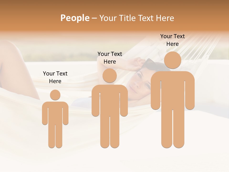 Caucasian Woman Women PowerPoint Template