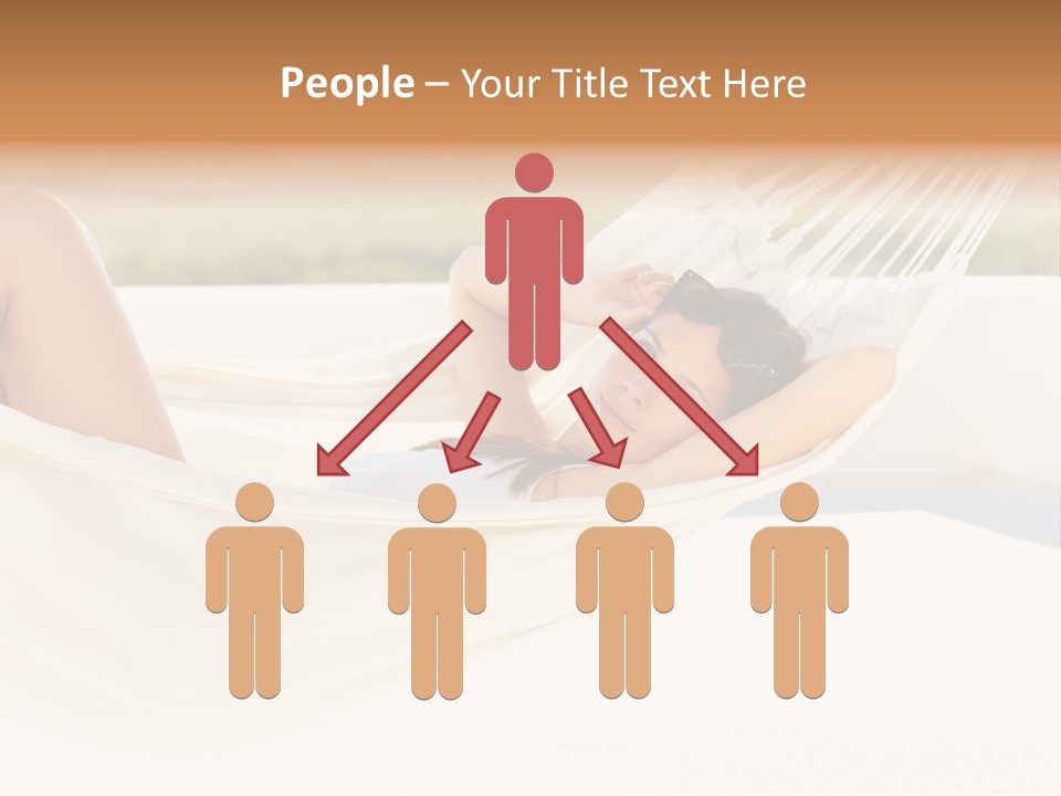 Caucasian Woman Women PowerPoint Template