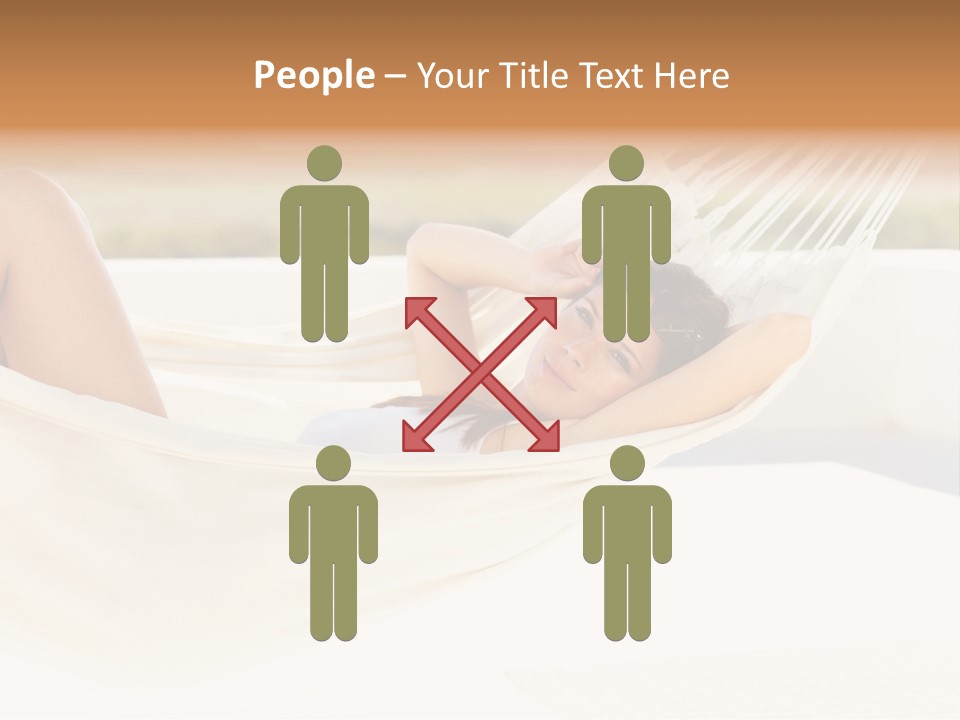 Caucasian Woman Women PowerPoint Template