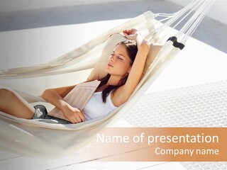 Women Summer Authentic PowerPoint Template