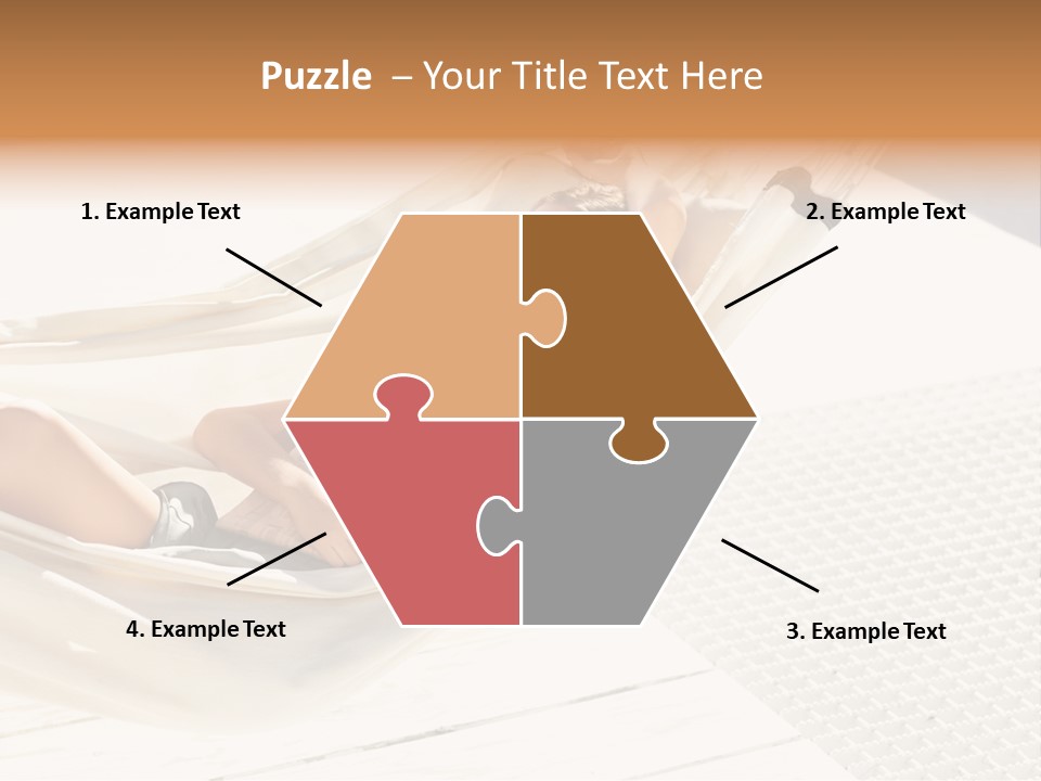 Women Summer Authentic PowerPoint Template