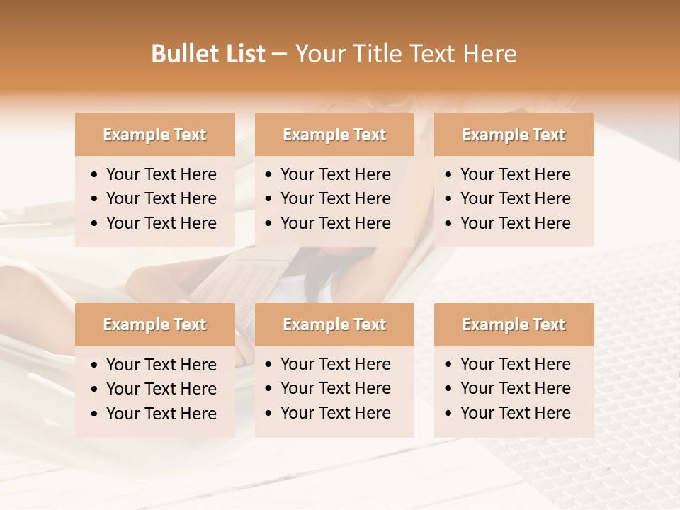 Women Summer Authentic PowerPoint Template