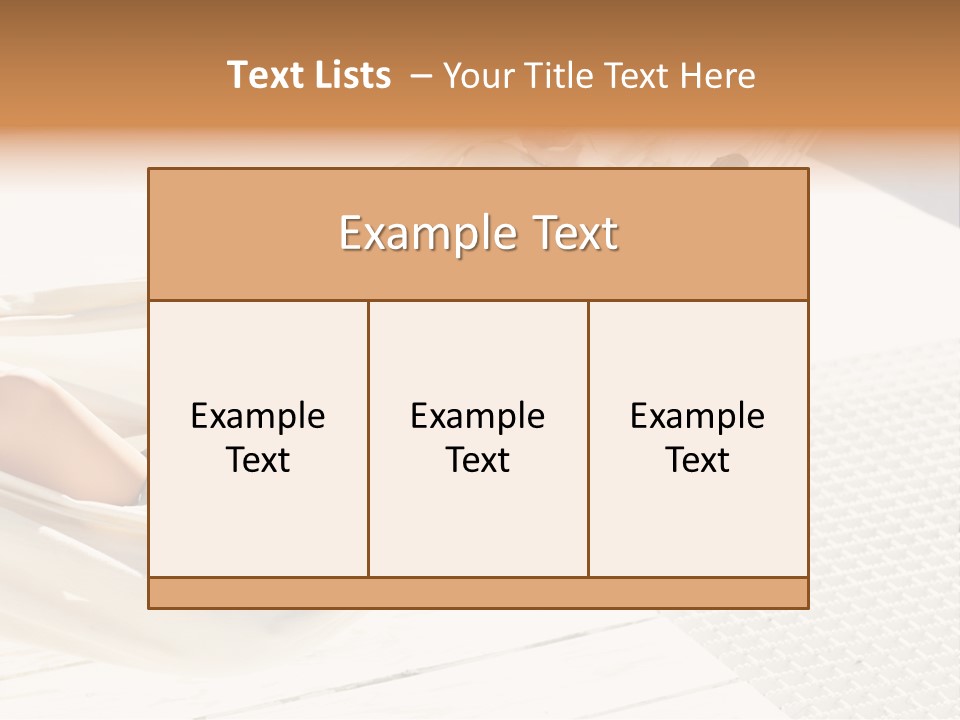 Women Summer Authentic PowerPoint Template