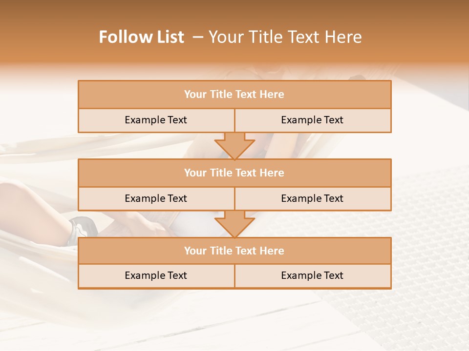 Women Summer Authentic PowerPoint Template