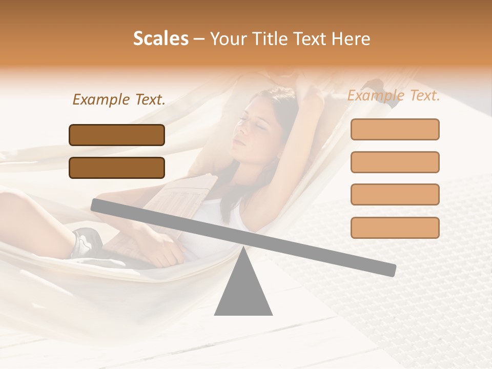 Women Summer Authentic PowerPoint Template