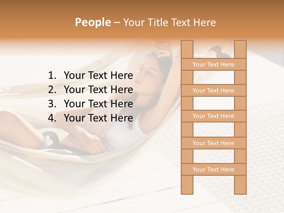 Women Summer Authentic PowerPoint Template