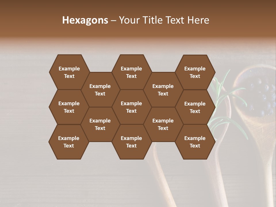 Antique Juniper Cuisine PowerPoint Template