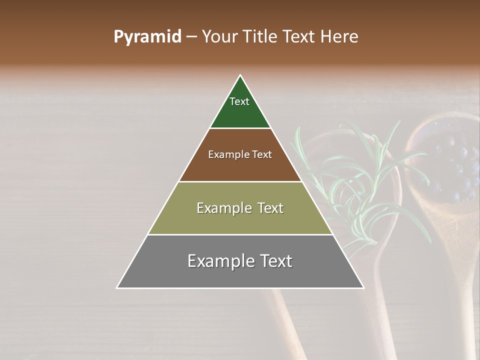 Antique Juniper Cuisine PowerPoint Template