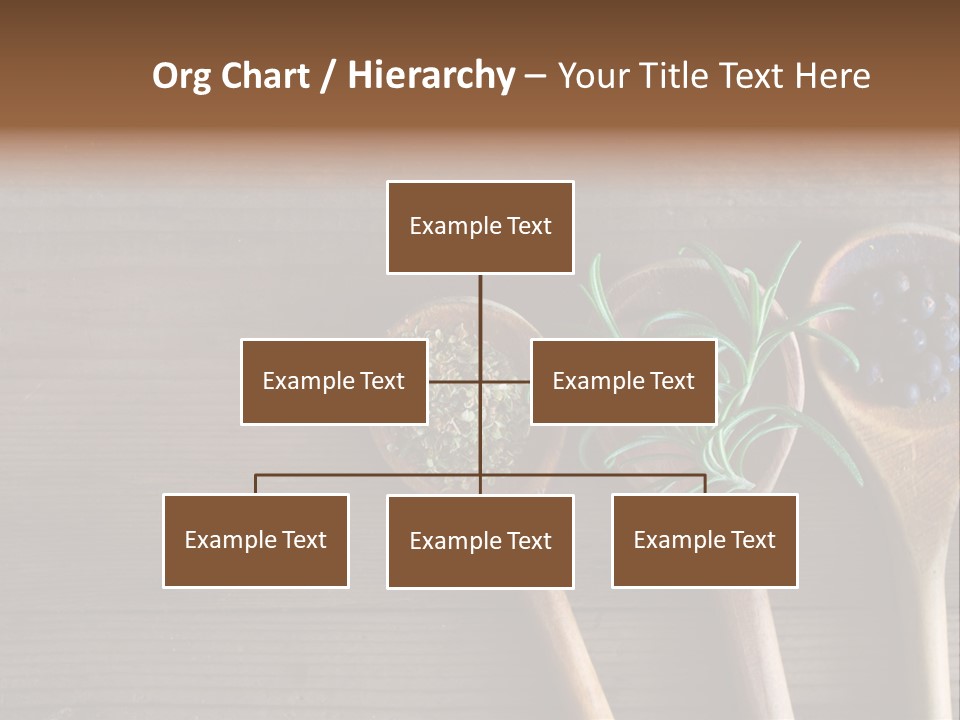 Antique Juniper Cuisine PowerPoint Template
