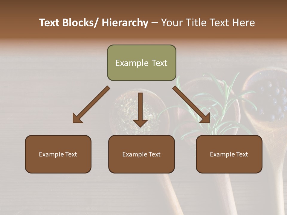 Antique Juniper Cuisine PowerPoint Template