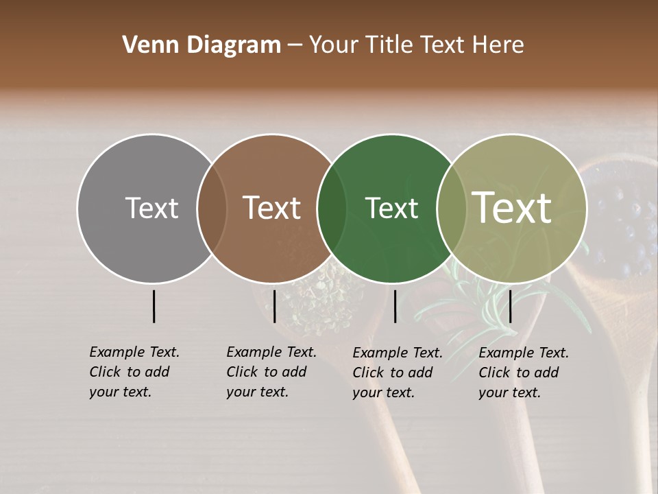 Antique Juniper Cuisine PowerPoint Template