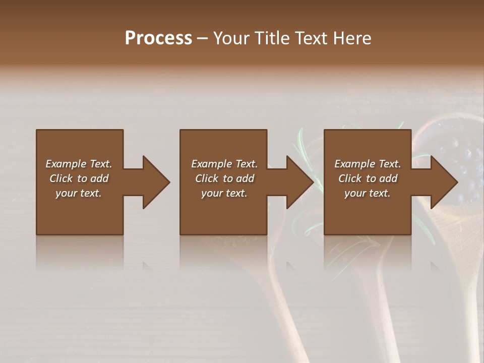 Antique Juniper Cuisine PowerPoint Template