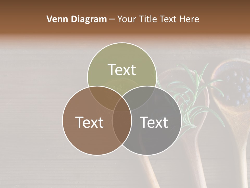 Antique Juniper Cuisine PowerPoint Template