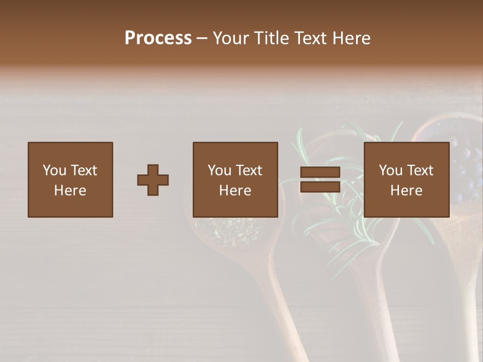 Antique Juniper Cuisine PowerPoint Template