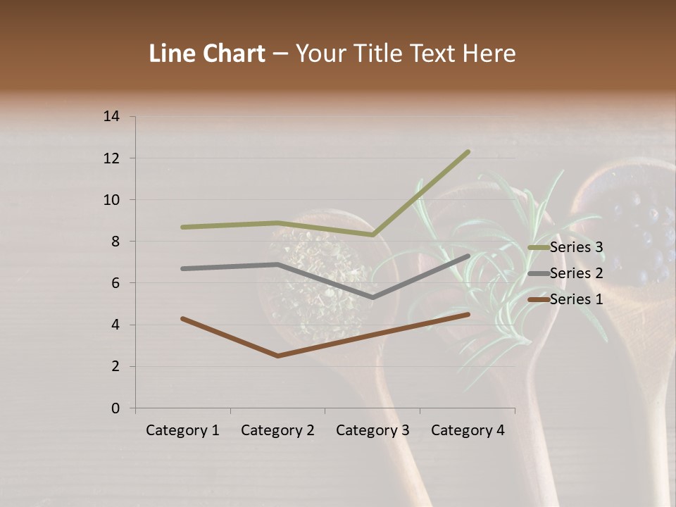 Antique Juniper Cuisine PowerPoint Template