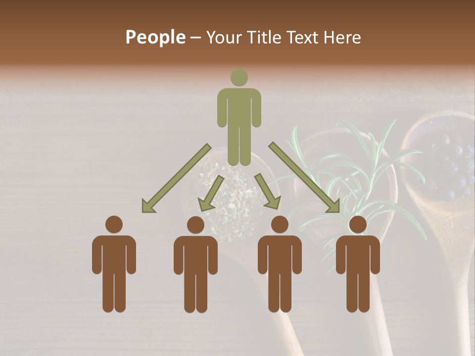 Antique Juniper Cuisine PowerPoint Template