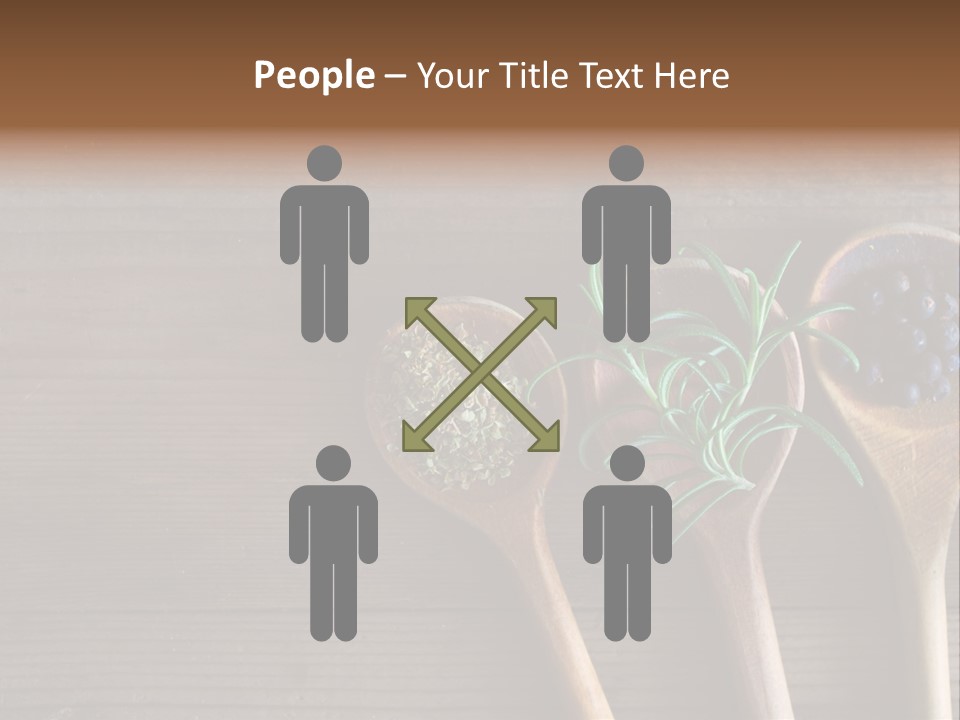 Antique Juniper Cuisine PowerPoint Template