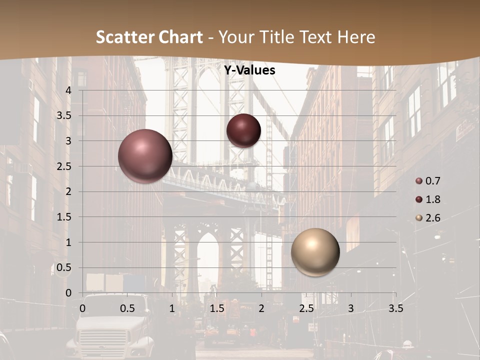 Town Place Skyline PowerPoint Template