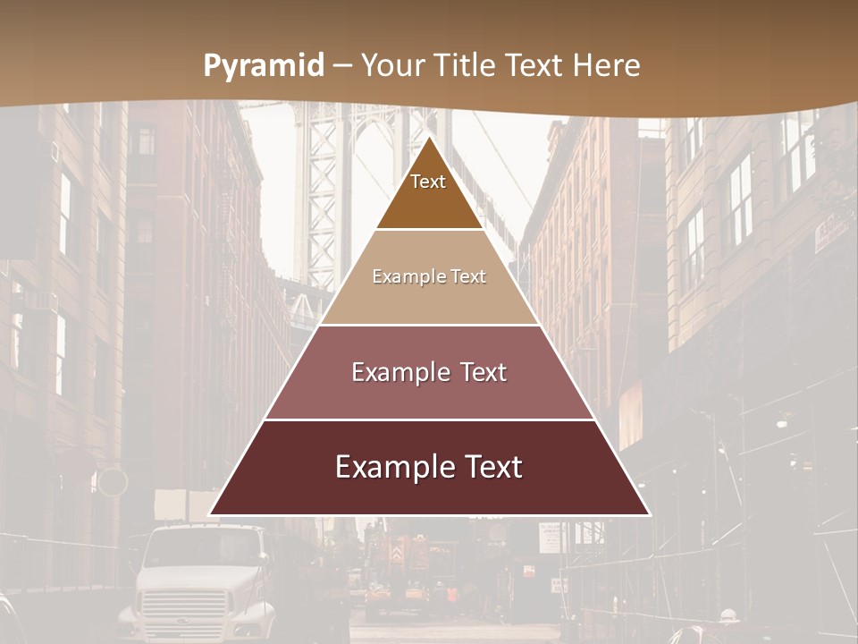 Town Place Skyline PowerPoint Template