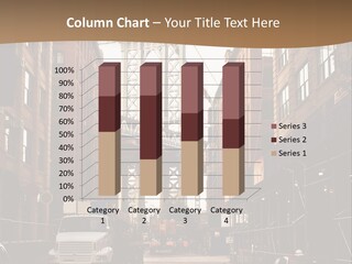 Town Place Skyline PowerPoint Template