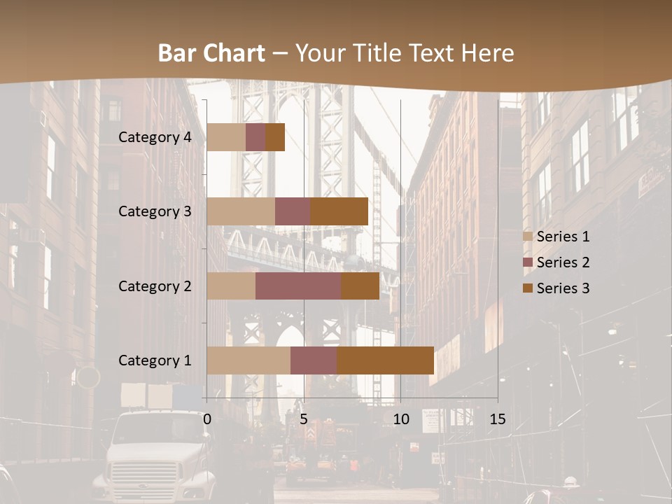 Town Place Skyline PowerPoint Template